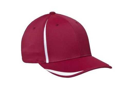 Pacific Headwear M3 Performance Flexfit® Cap (472F), Color 'CardinalWhite'